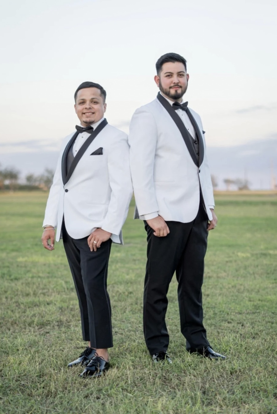 Adrian and Aaron, owners of The Petal Express